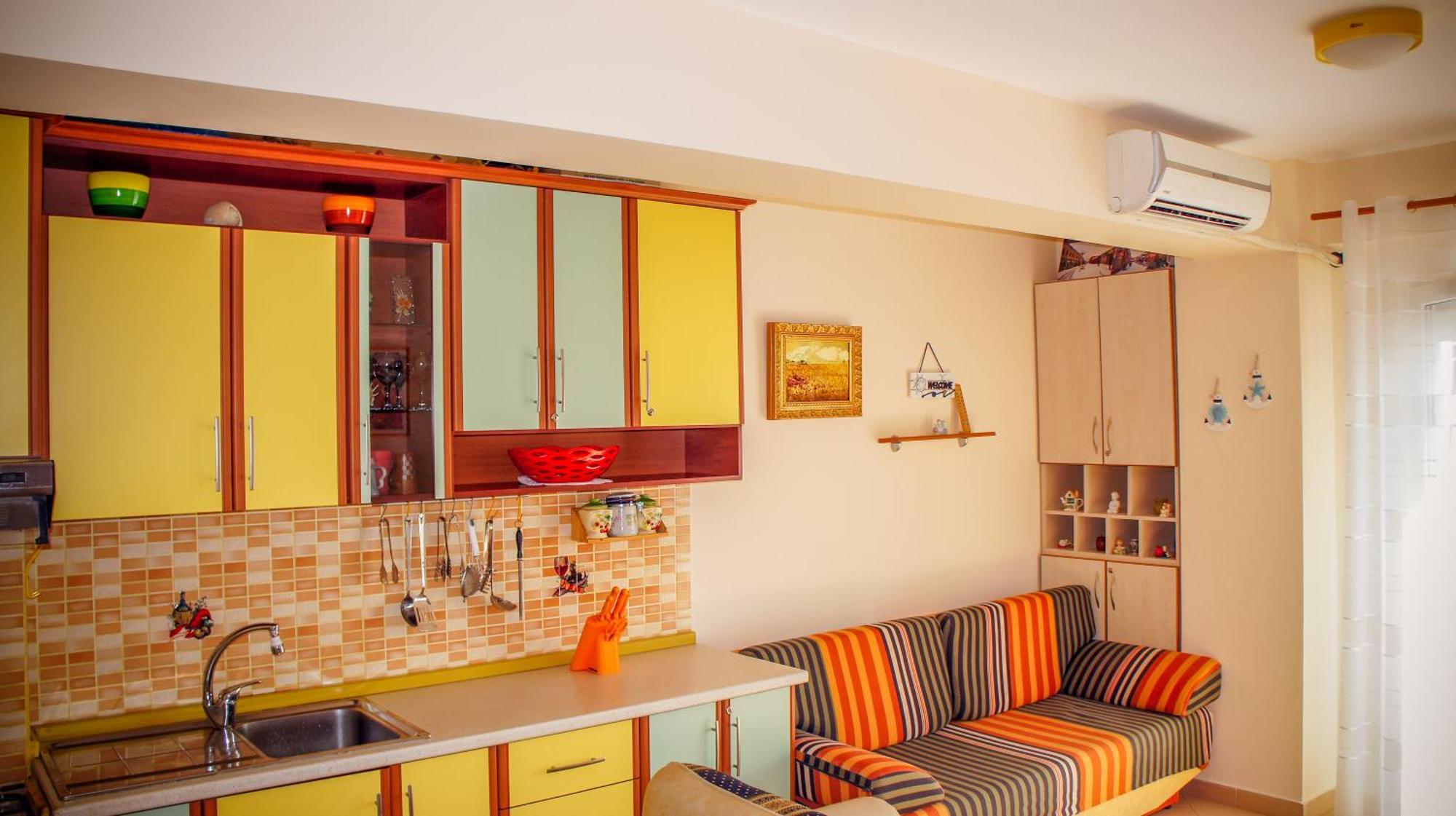 Nada Seaview Apartment Shëngjin Buitenkant foto